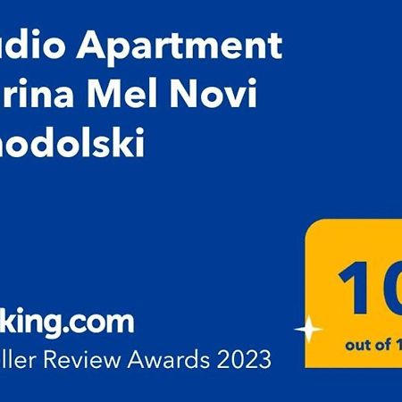 Studio Apartment Marina Mel Novi Vinodolski Eksteriør bilde