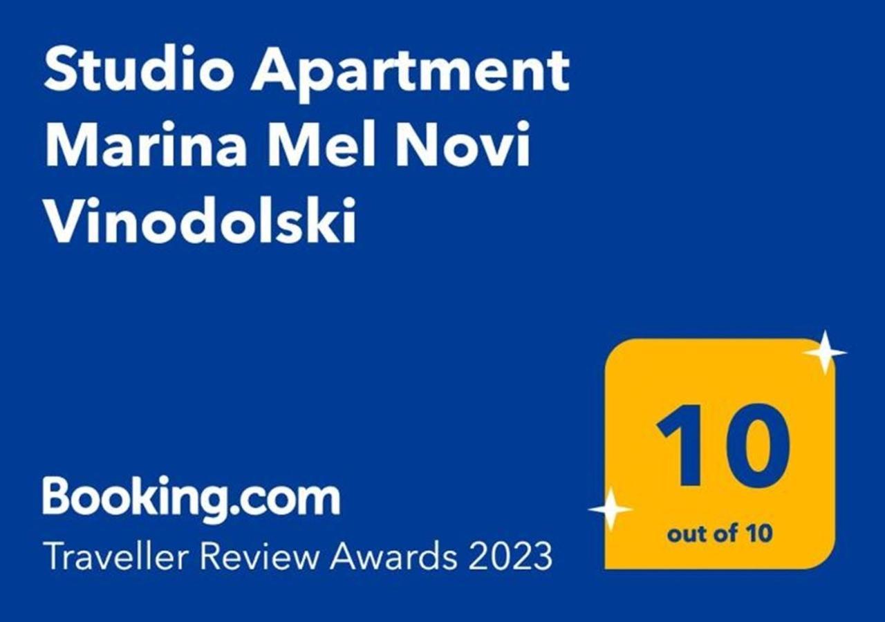 Studio Apartment Marina Mel Novi Vinodolski Eksteriør bilde